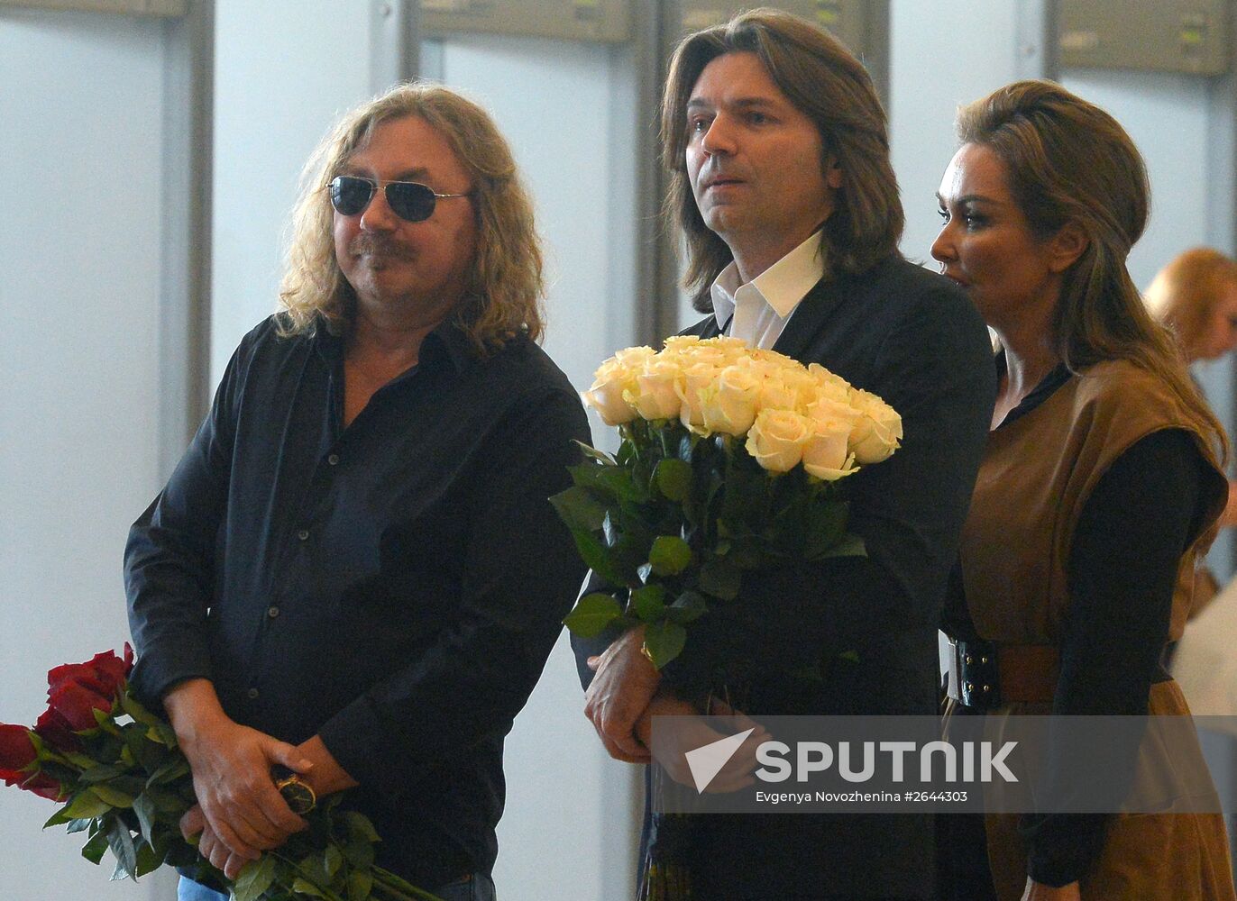 Paying last respects to Zhanna Friske