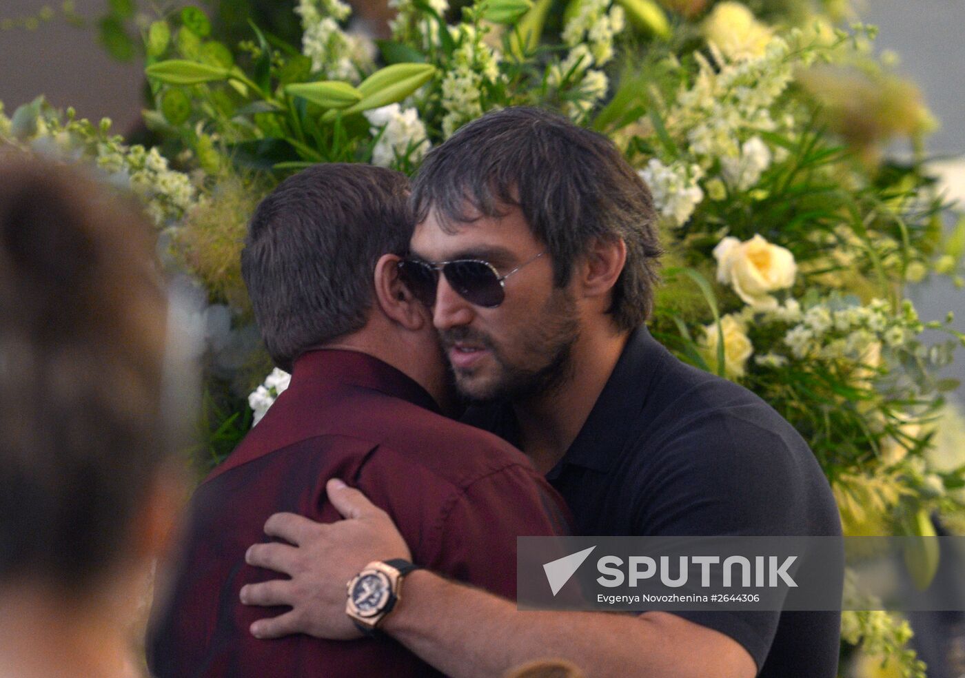 Paying last respects to Zhanna Friske