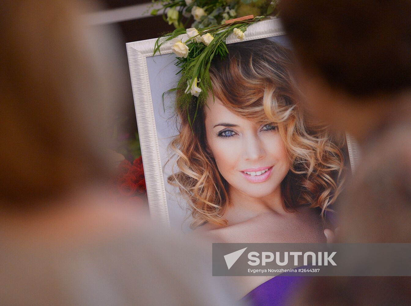 Paying last respects to Zhanna Friske