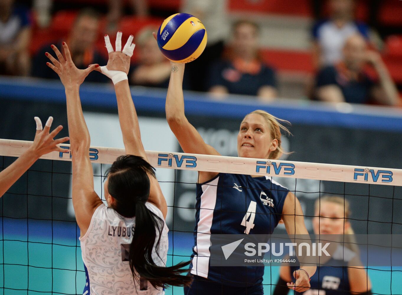 Boris Yeltsin Volleyball Cup. Russia vs. Israel