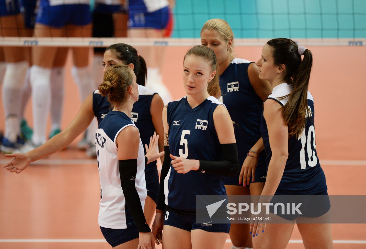 Boris Yeltsin Volleyball Cup. Russia vs. Israel