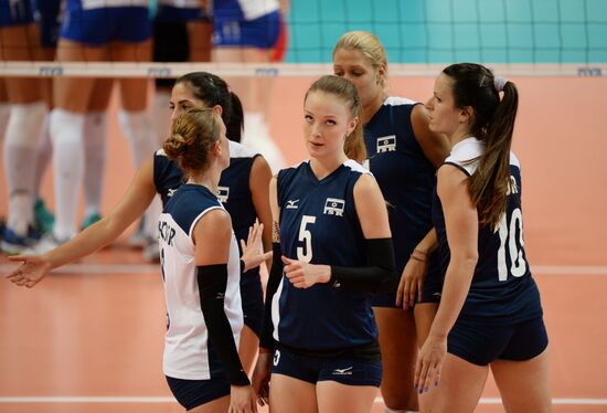 Boris Yeltsin Volleyball Cup. Russia vs. Israel