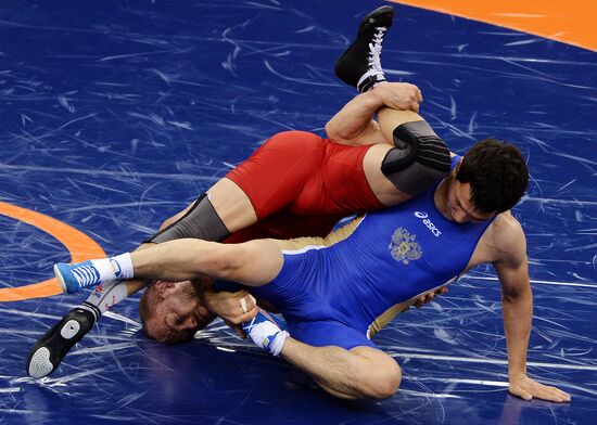 2015 European Games. Men's freestyle wrestling. Day 1