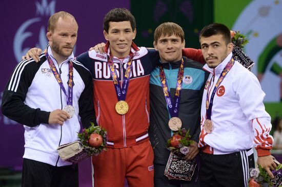 2015 European Games. Men's freestyle wrestling. Day 1
