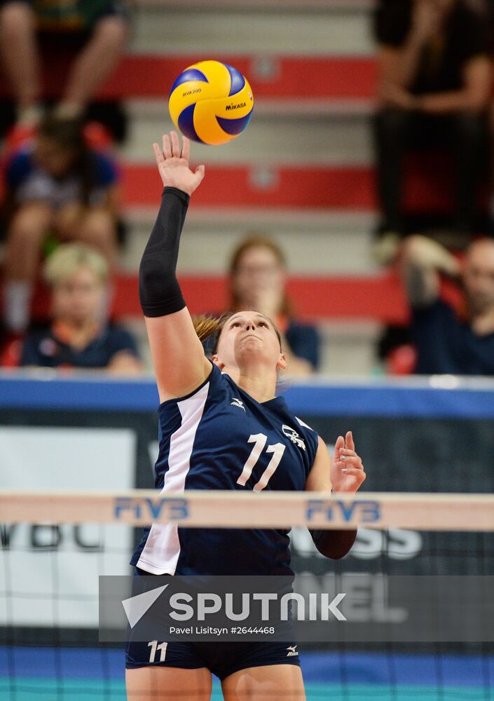 Boris Yeltsin Volleyball Cup. Russia vs. Israel