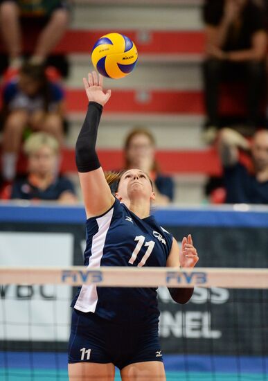 Boris Yeltsin Volleyball Cup. Russia vs. Israel