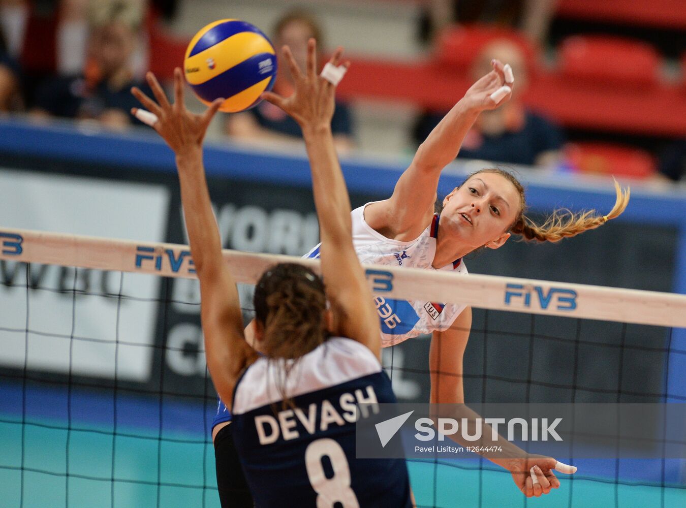 Boris Yeltsin Volleyball Cup. Russia vs. Israel