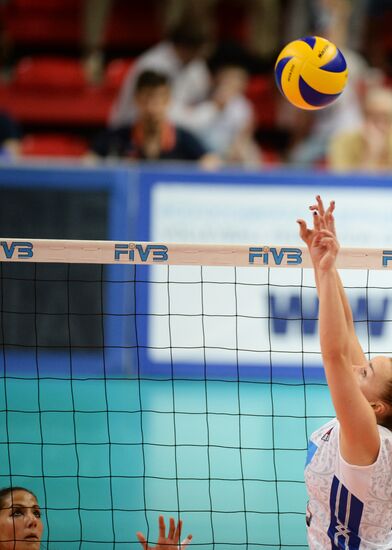 Boris Yeltsin Volleyball Cup. Russia vs. Israel
