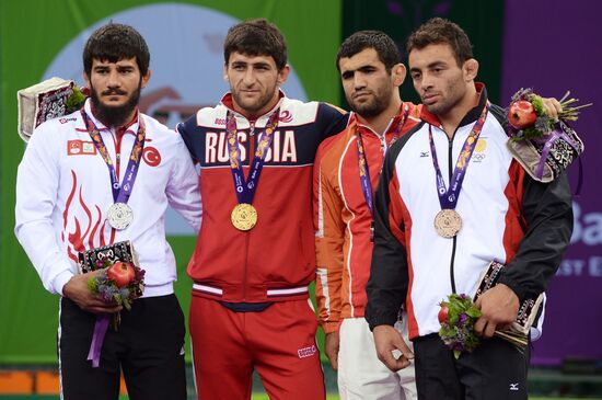 2015 European Games. Men's freestyle wrestling. Day 1