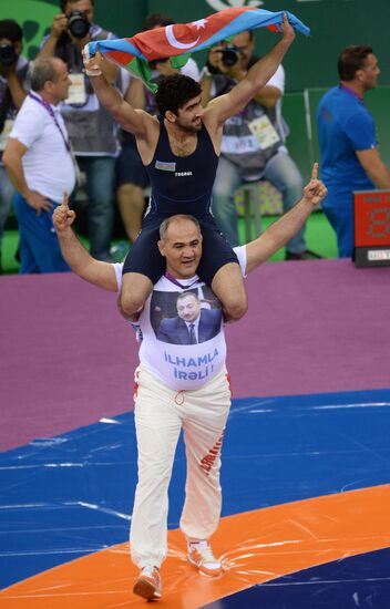 2015 European Games. Men's freestyle wrestling. Day 1
