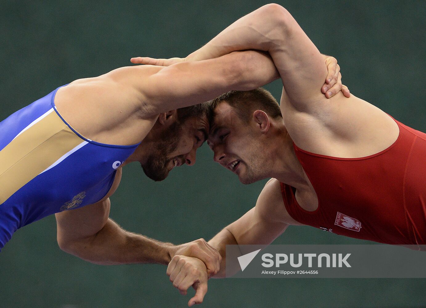 2015 European Games. Men's freestyle wrestling. Day 1