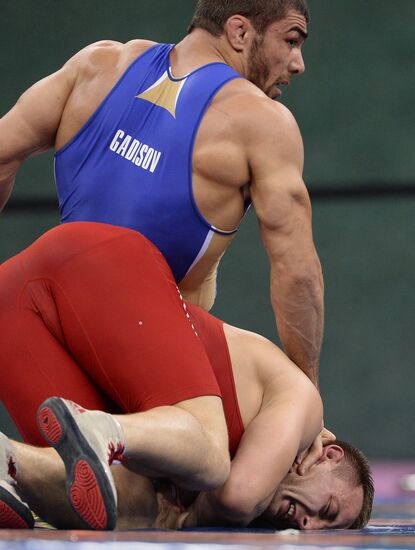 2015 European Games. Men's freestyle wrestling. Day 1