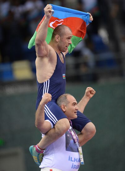 2015 European Games. Men's freestyle wrestling. Day 1