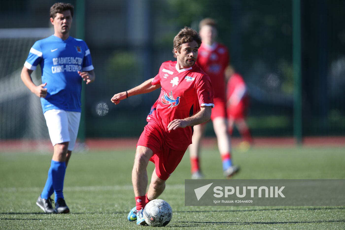 Art-Football sports and music festival held during In the Name of Kindness charitable event