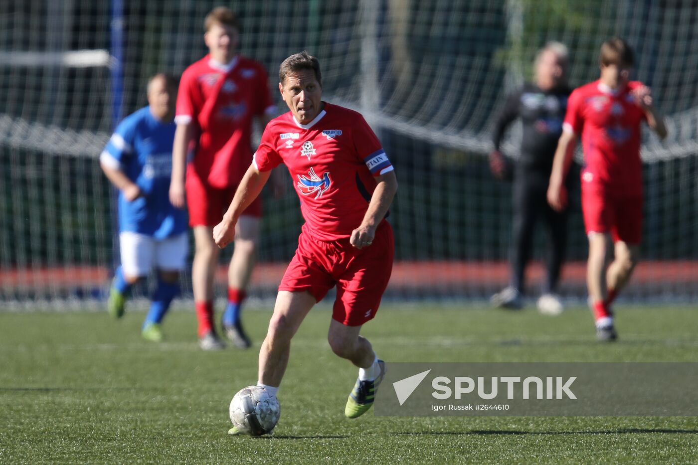 Art-Football sports and music festival held during In the Name of Kindness charitable event