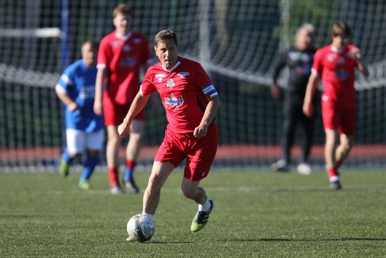 Art-Football sports and music festival held during In the Name of Kindness charitable event