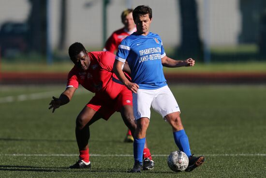 Art-Football sports and music festival held during In the Name of Kindness charitable event