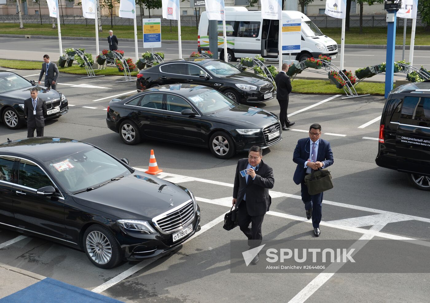 2015 St. Petersburg International Economic Forum (SPIEF). Day One