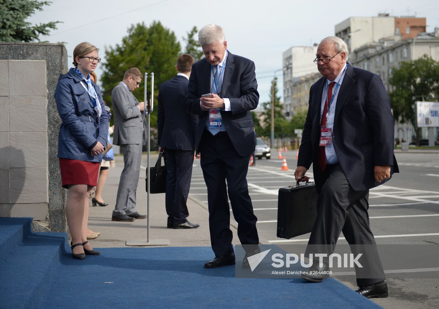 2015 St. Petersburg International Economic Forum (SPIEF). Day One