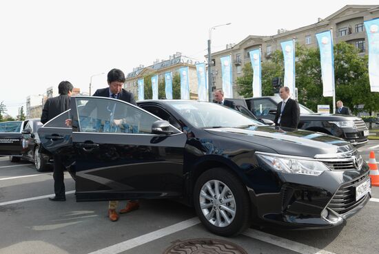 2015 St. Petersburg International Economic Forum (SPIEF). Day One