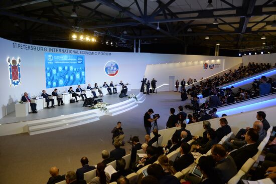 SCO Business Forum at the SPIEF