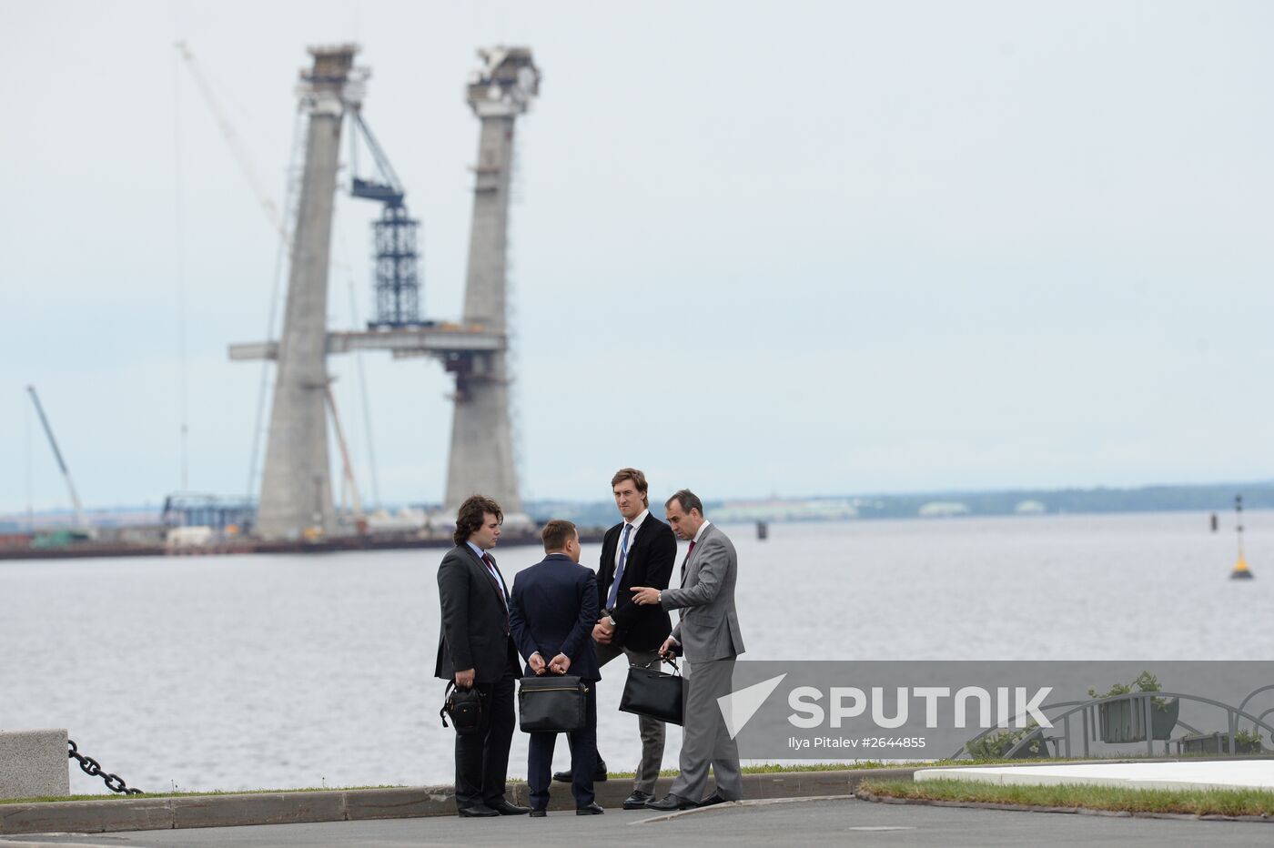 2015 St. Petersburg International Economic Forum (SPIEF). Day One