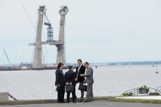 2015 St. Petersburg International Economic Forum (SPIEF). Day One