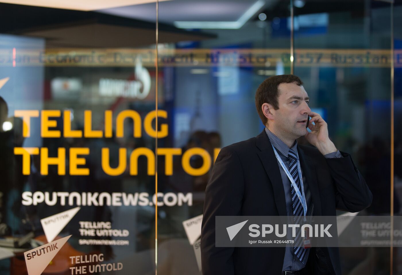 2015 St. Petersburg International Economic Forum (SPIEF). Day One