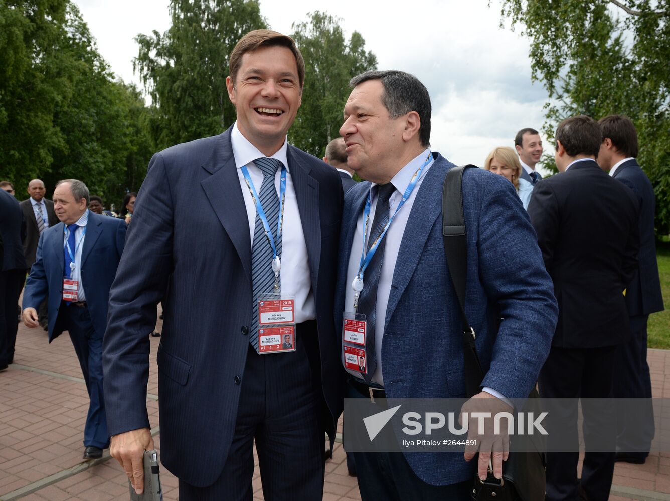 2015 St. Petersburg International Economic Forum (SPIEF). Day One