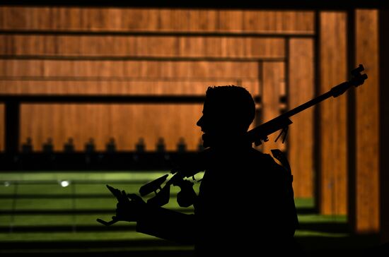 2015 European Games. Shooting. Men's rifle prone