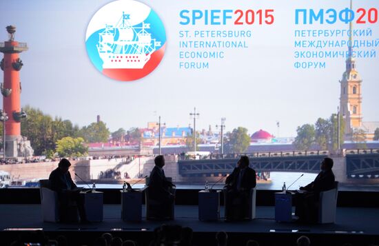 Opening of 2015 St. Petersburg International Economic Forum (SPIEF)