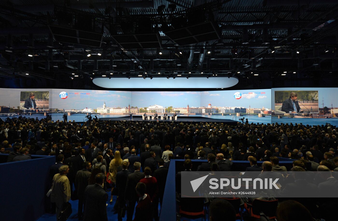 Opening of 2015 St. Petersburg International Economic Forum (SPIEF)