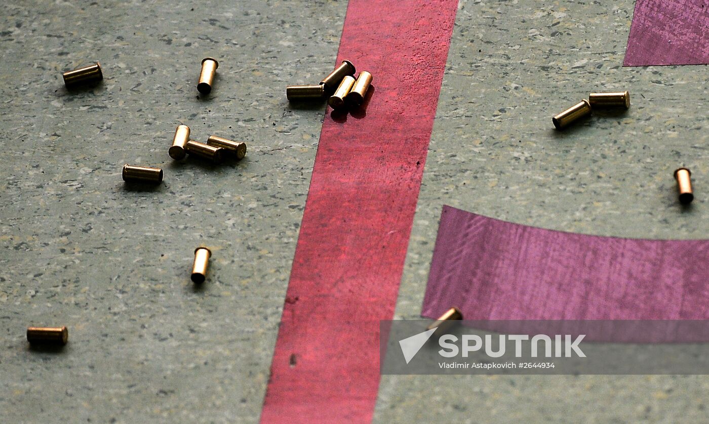 2015 European Games. Shooting. Men's rifle prone