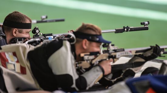 2015 European Games. Shooting. Men's rifle prone