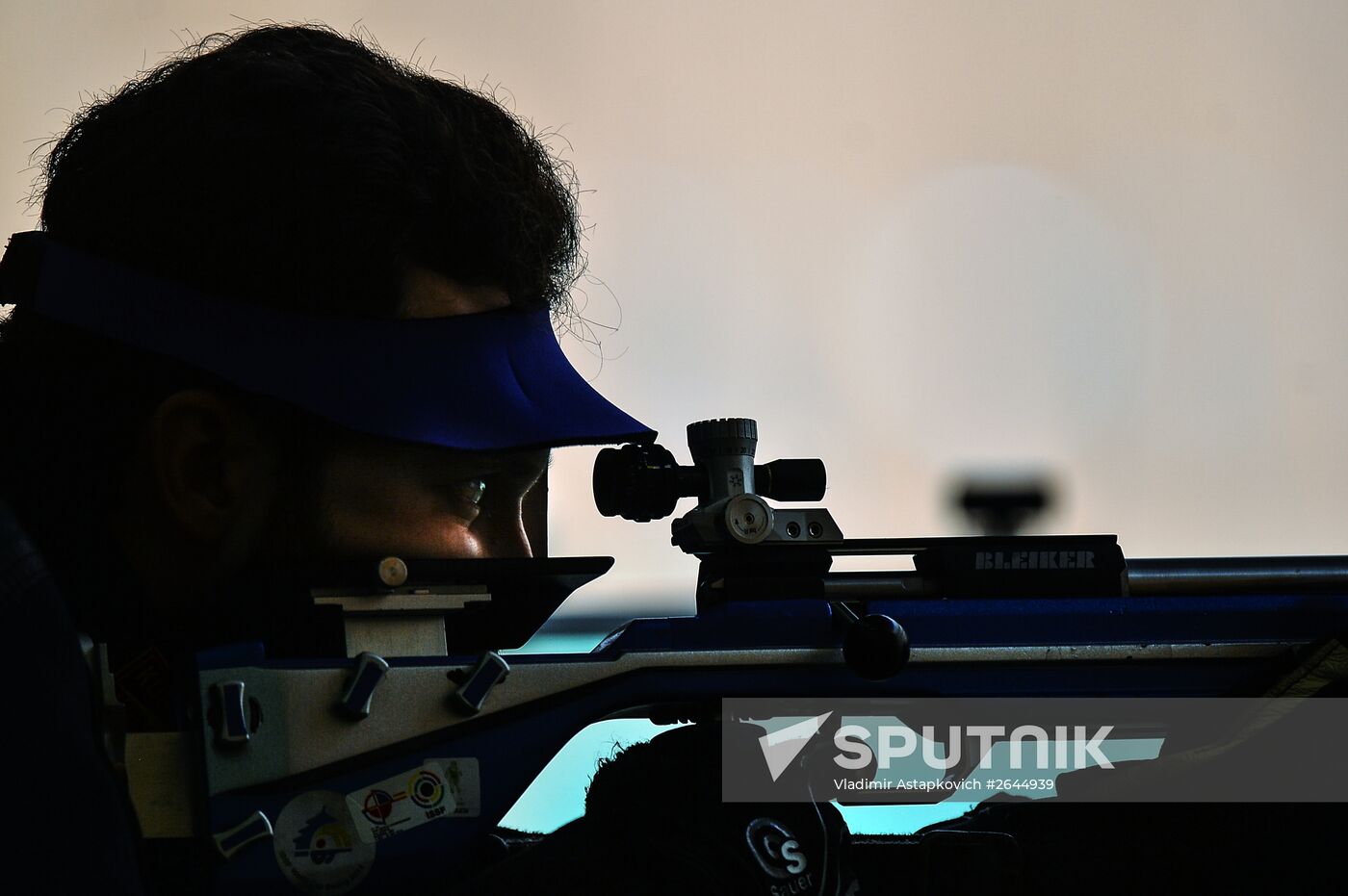 2015 European Games. Shooting. Men's rifle prone