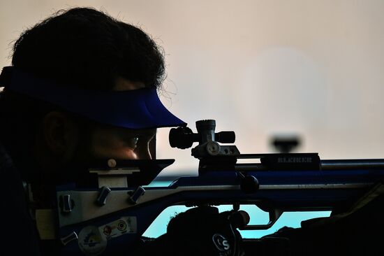 2015 European Games. Shooting. Men's rifle prone