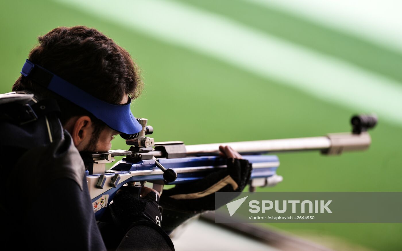 2015 European Games. Shooting. Men's rifle prone