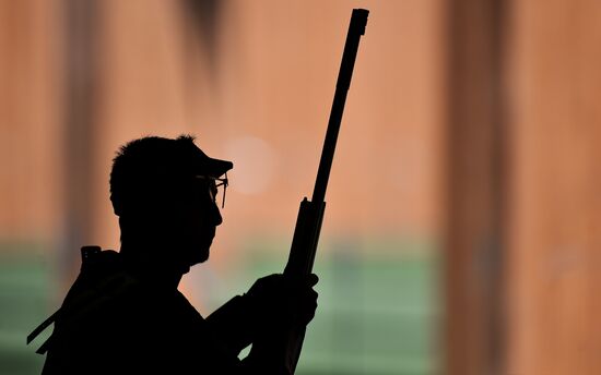 2015 European Games. Shooting. Men's rifle prone