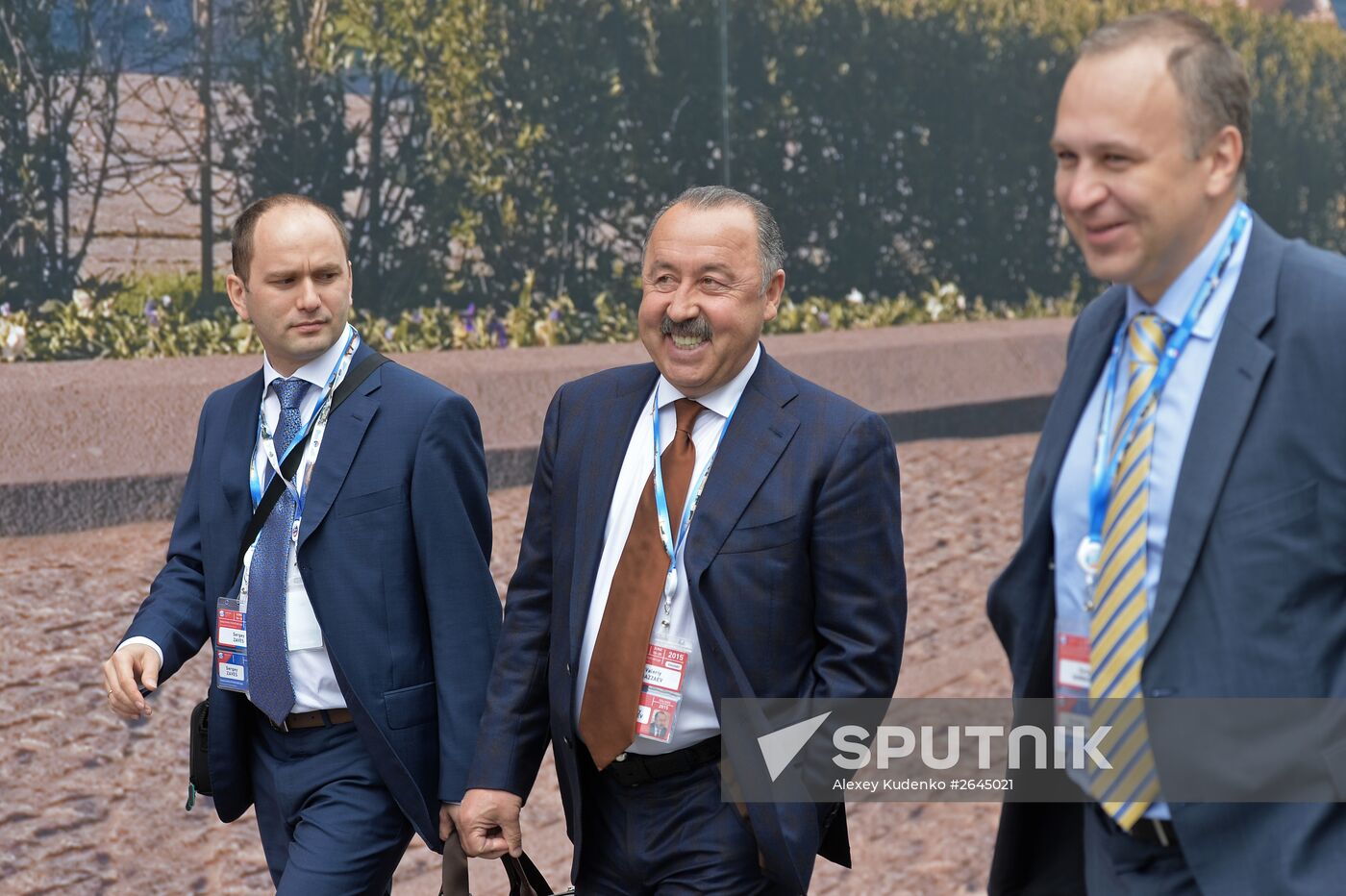 2015 St. Petersburg International Economic Forum (SPIEF). Day One