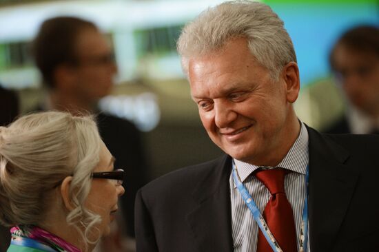 Business roundtable, Business Perspective on EU-EAEU as a Formula for Cooperation, at 2015 St.Petersburg International Economic Forum