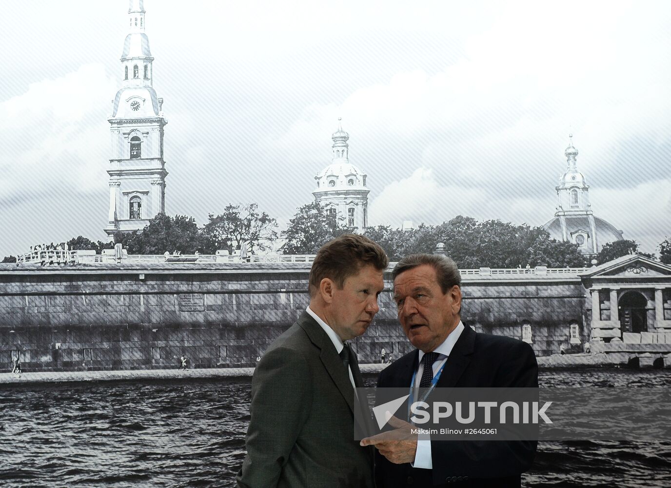 2015 St. Petersburg International Economic Forum (SPIEF). Day One