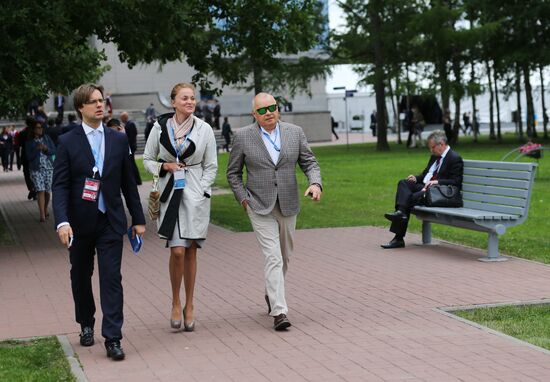 2015 St. Petersburg International Economic Forum (SPIEF). Day One