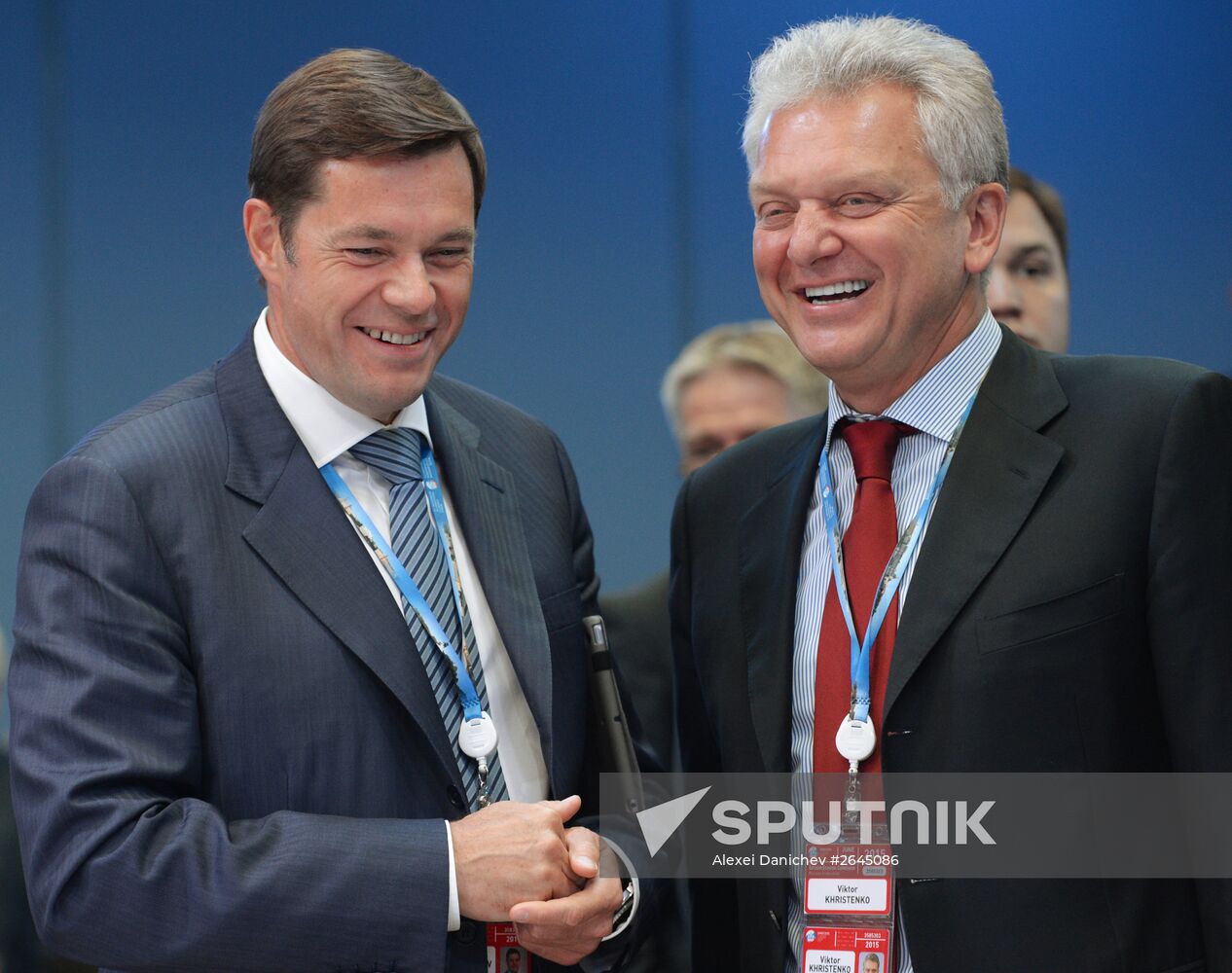 Business roundtable, Business Perspective on EU-EAEU as a Formula for Cooperation, at 2015 St.Petersburg International Economic Forum