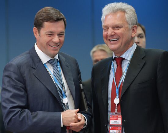 Business roundtable, Business Perspective on EU-EAEU as a Formula for Cooperation, at 2015 St.Petersburg International Economic Forum