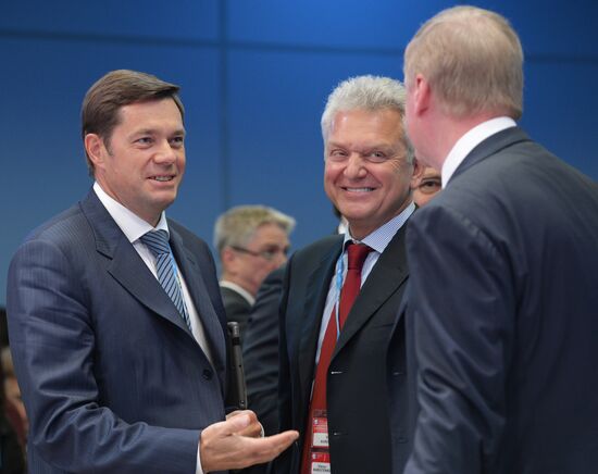 Business roundtable, Business Perspective on EU-EAEU as a Formula for Cooperation, at 2015 St.Petersburg International Economic Forum