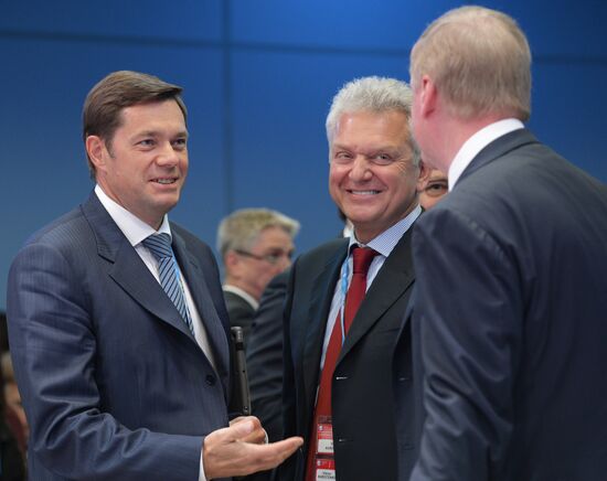 Business roundtable, Business Perspective on EU-EAEU as a Formula for Cooperation, at 2015 St.Petersburg International Economic Forum