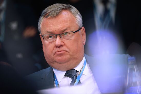 Business roundtable, Business Perspective on EU-EAEU as a Formula for Cooperation, at 2015 St.Petersburg International Economic Forum