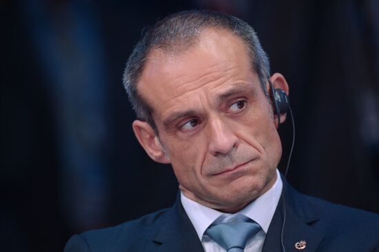 Business roundtable, Business Perspective on EU-EAEU as a Formula for Cooperation, at 2015 St.Petersburg International Economic Forum