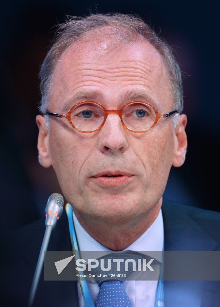 Business roundtable, Business Perspective on EU-EAEU as a Formula for Cooperation, at 2015 St.Petersburg International Economic Forum