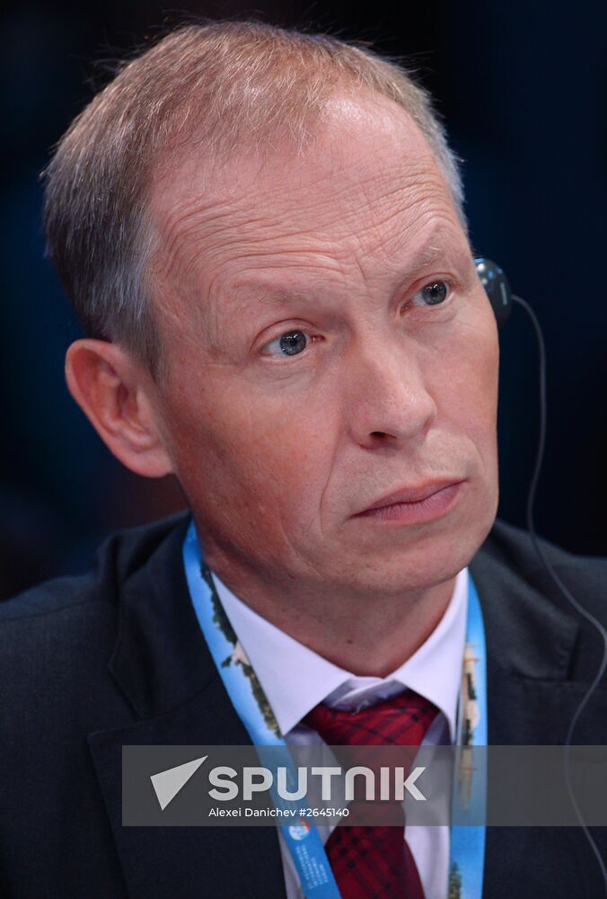 Business roundtable, Business Perspective on EU-EAEU as a Formula for Cooperation, at 2015 St.Petersburg International Economic Forum